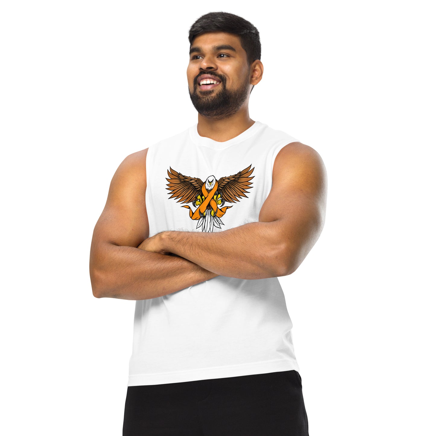 Multiple Sclerosis Awareness Bird Muscle T-Shirt