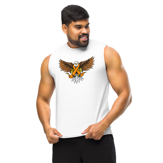 Multiple Sclerosis Awareness Bird Muscle T-Shirt