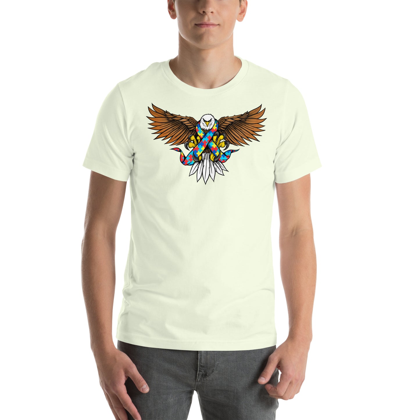 Strength of an Eagle Autism Awareness T-shirt