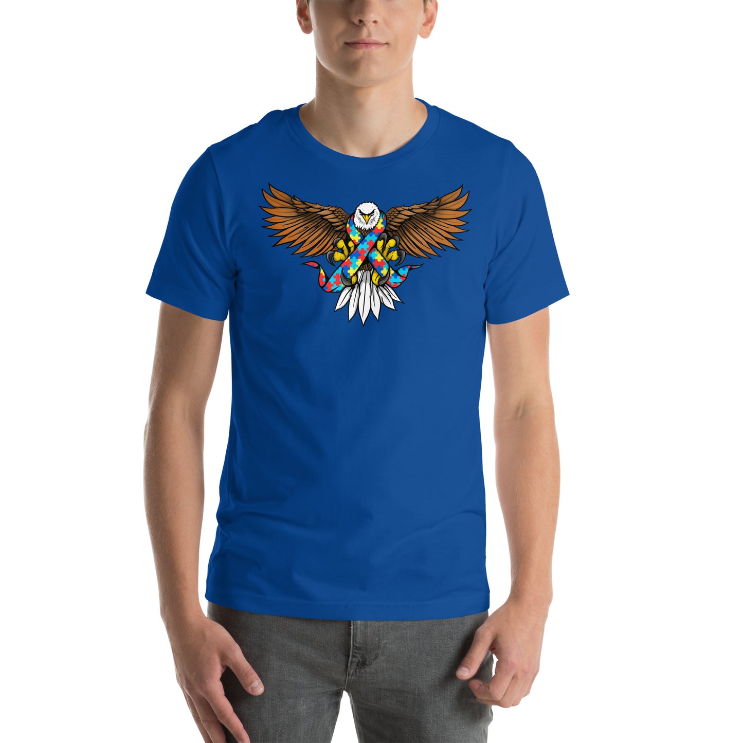 Strength of an Eagle Autism Awareness T-shirt